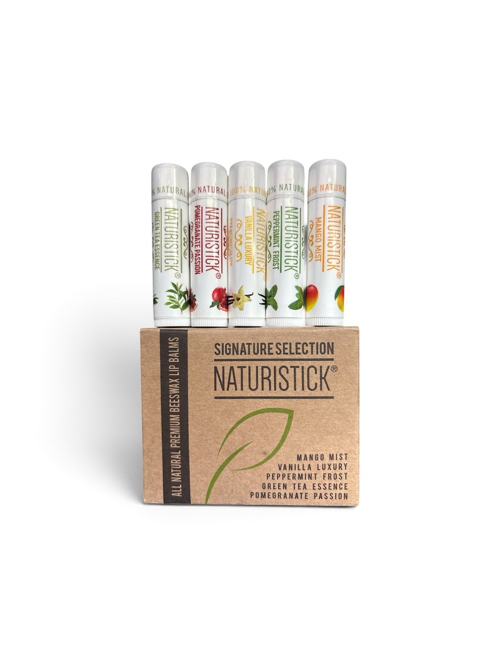 Signature Selection Lip Balm Set - 5 Tubes (Assorted Scents)